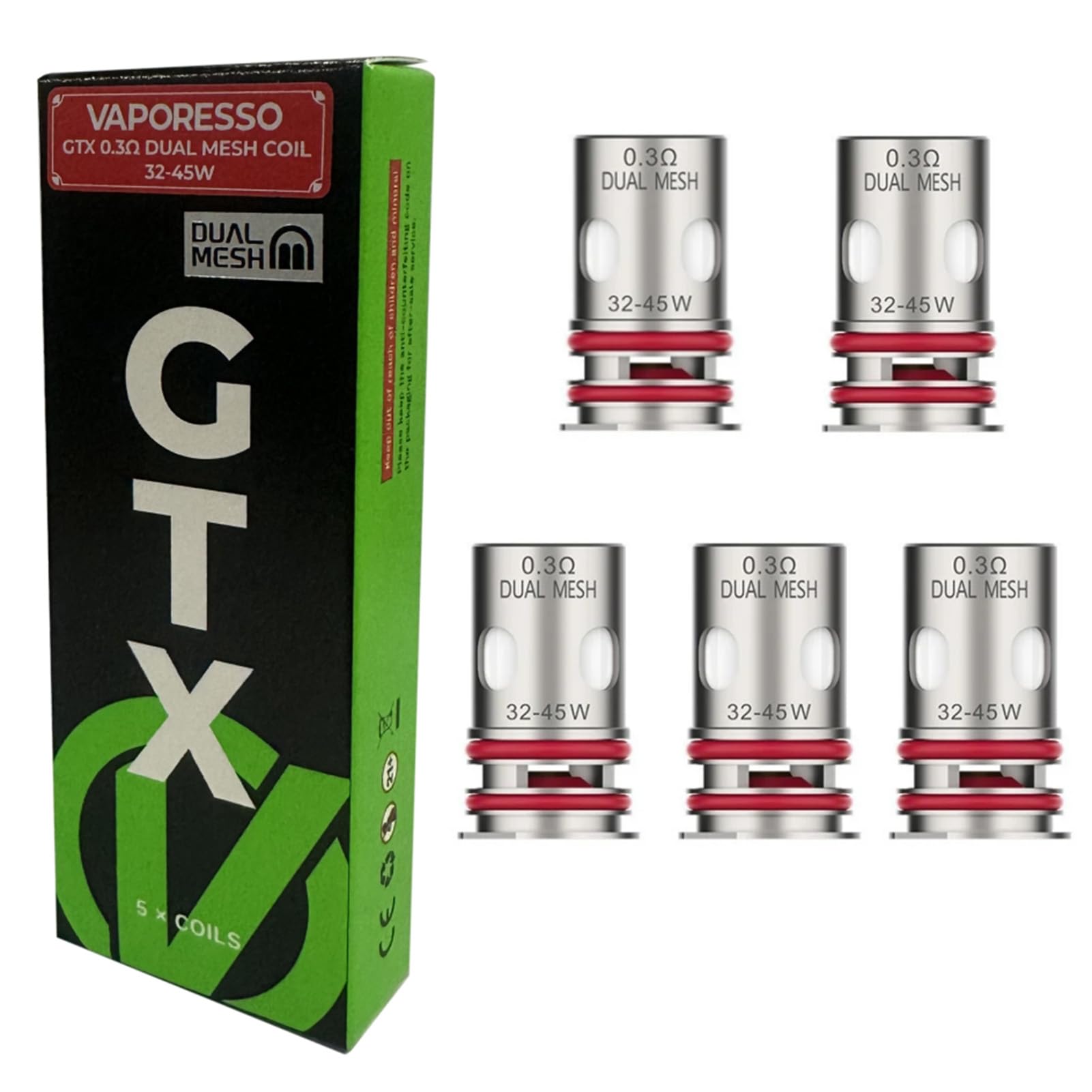 vaporesso gtx dual mesh coil Resistenze Geekvape Wenax S3 WENAX S3 Pod ricambio GEEKVAPE