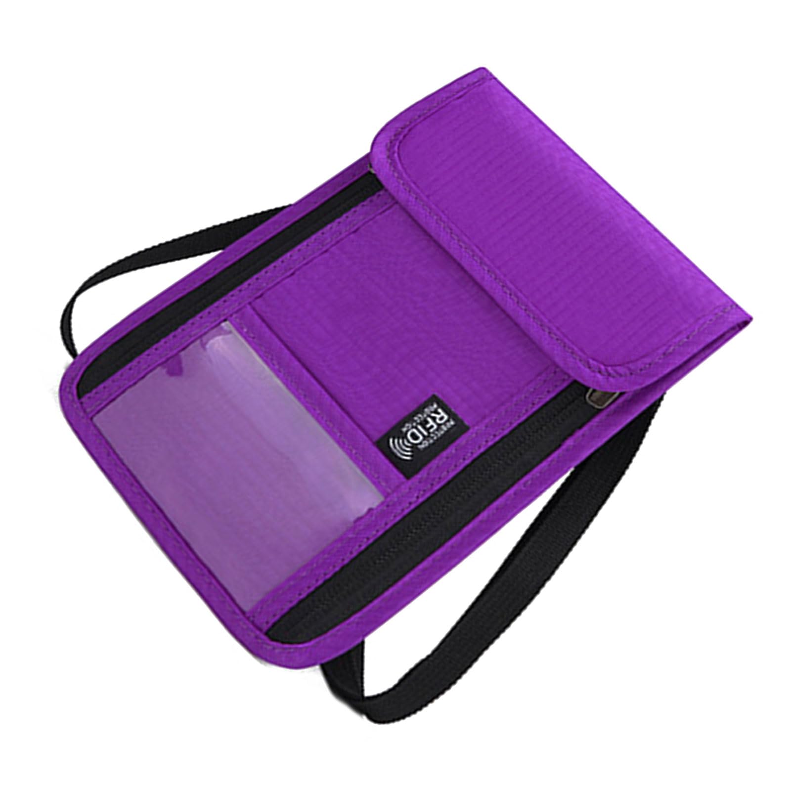 Kalttoy RFIDS Blocking Stash Neck Wallet, Lightweight Travel Pouches + Passports Holder for Women Men Holds Phone, Cash, Cards, Keys Travel Neck Pouches for Passports and Documents