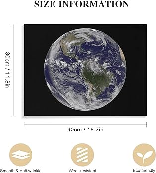 Amazon.co.jp: 宇宙の地球 絵画キャンバス壁アート複製画 ポスターが