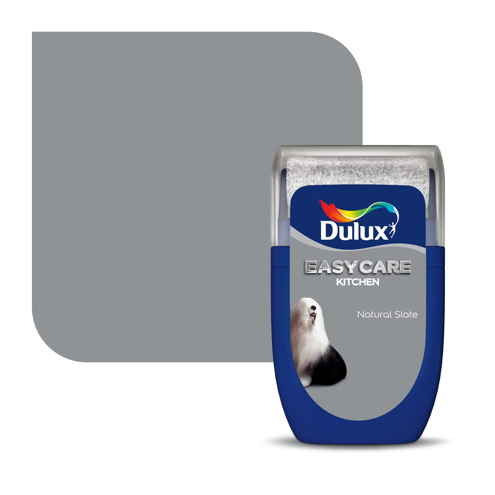 Dulux Natural Slate Easycare Kitchen Tester Paint - 30Ml