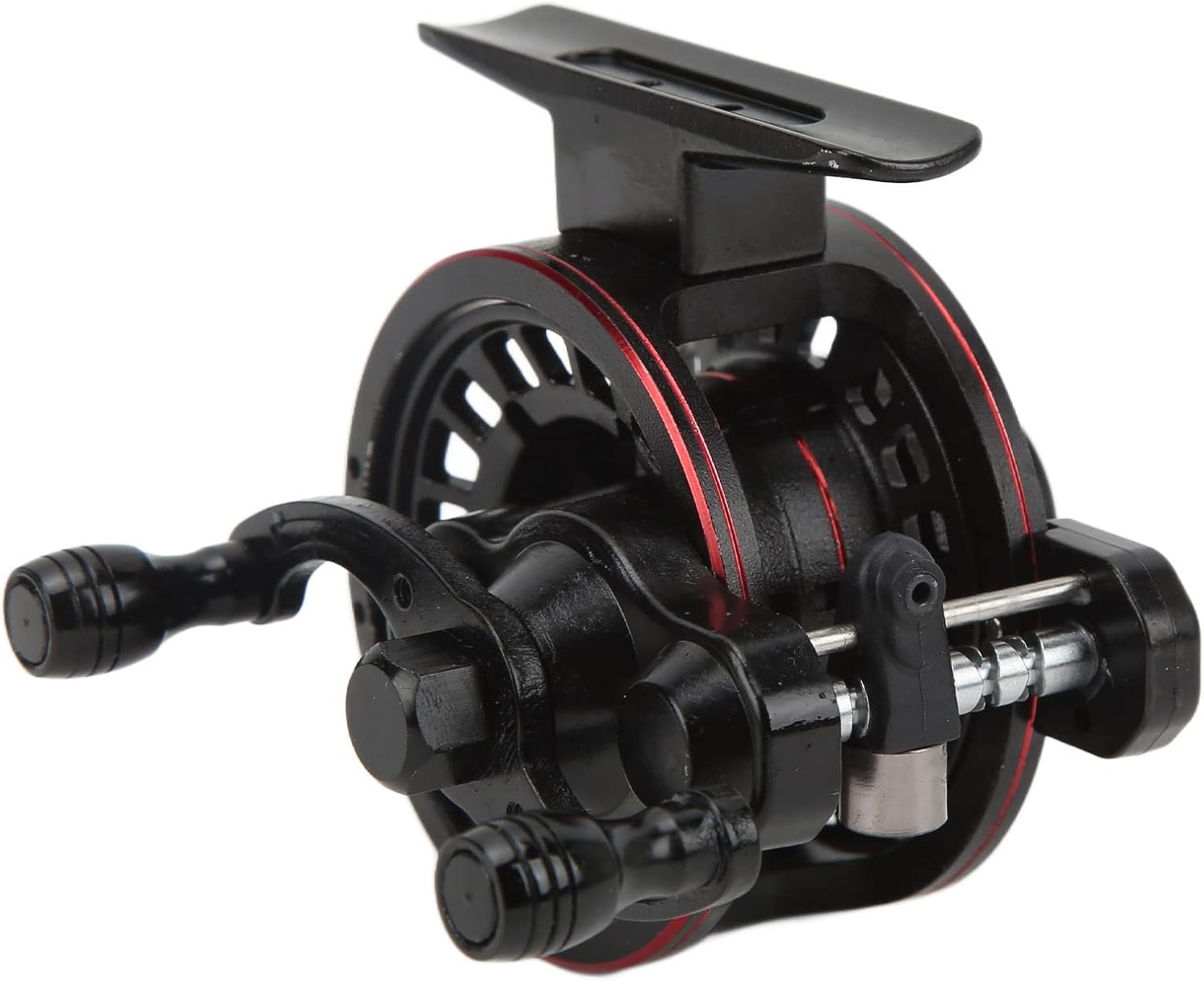 VBESTLIFE Double Speed Rock Fishing Reel, Ambidextrous, Black, Spinning Technique