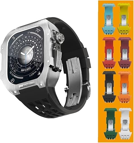 CNHKAU Kit de modificación de reloj para Apple Watch Modification 8 Ultra de 1772in para iWatch Series 8 7 SE 6 5 4 451732in color azul tamaño 1732in