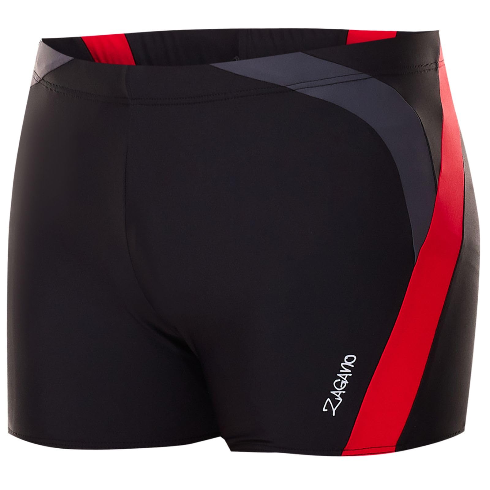 Zagano Badehose Herren Swim Trunks - Badehosen Männer Schwimmhose - widerstandsfähige Männer Badehose eng anliegend - Made in EU
