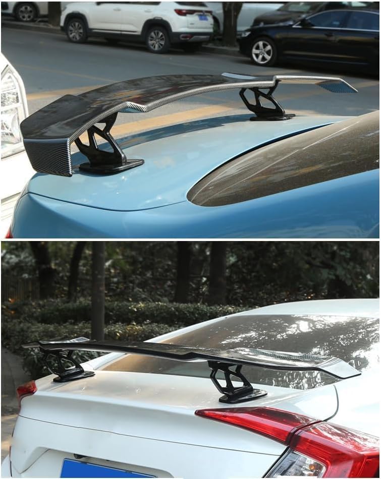 WXJFFF Voiture Becquets Arrière pour Renault Megane R.S./E-Tech IV III II I MK 4 3 2 1 Grandtour/Coupé 1995-2025, Aileron de Coffre Toit Spoiler Lèvre Coffre, Voiture Tuning Accessoire