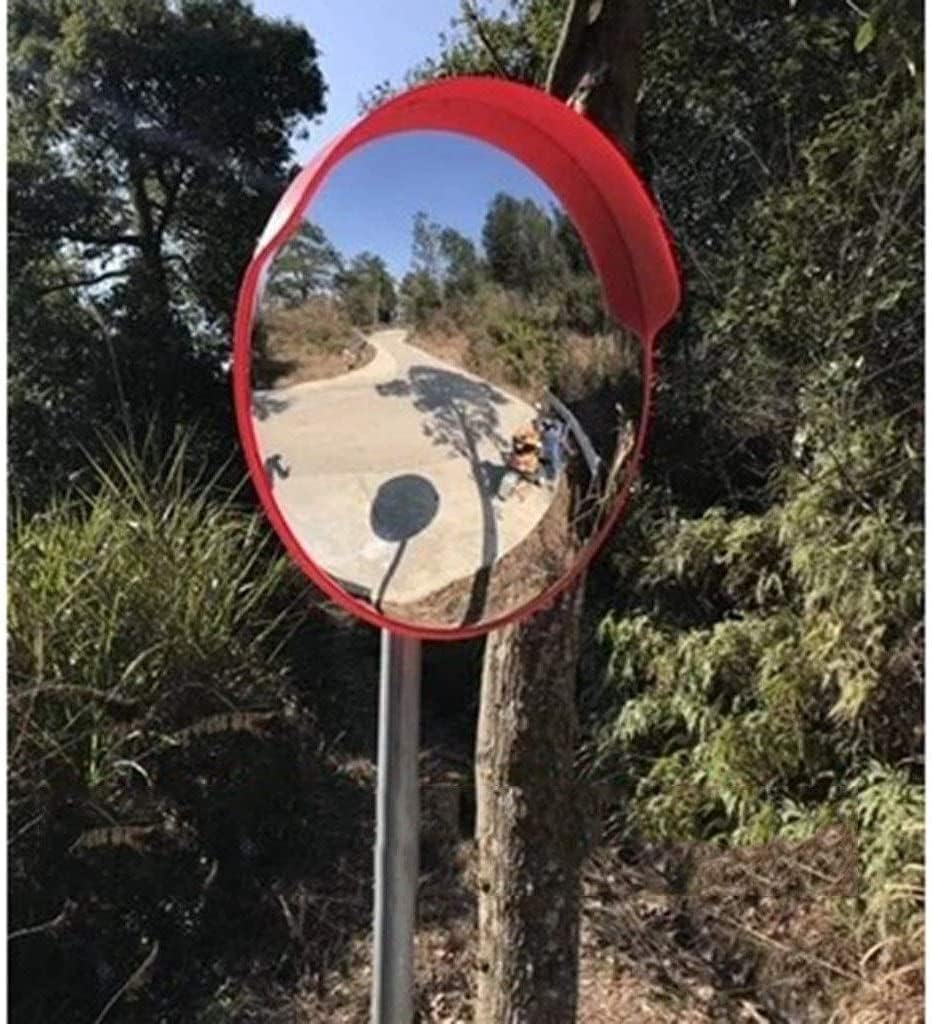 Safety Mirrors Traffic Mirror Road Rainproof Sunscreen Traffic Mirror,Outdoor Road Sidewalk Blind Zone Turning Mirror