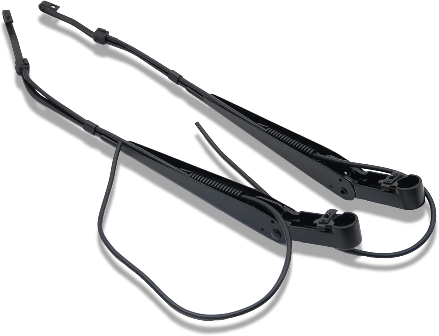 1 Pair Front Windshield Wiper Arm Kit Noiseless Fits Compatible with 2006-2012 Kenworth T600 T600A T660 T800 Replace OE 602-5403 602-5404 HLK7009 HLK7008 R23102912 R23102913 Left and Right