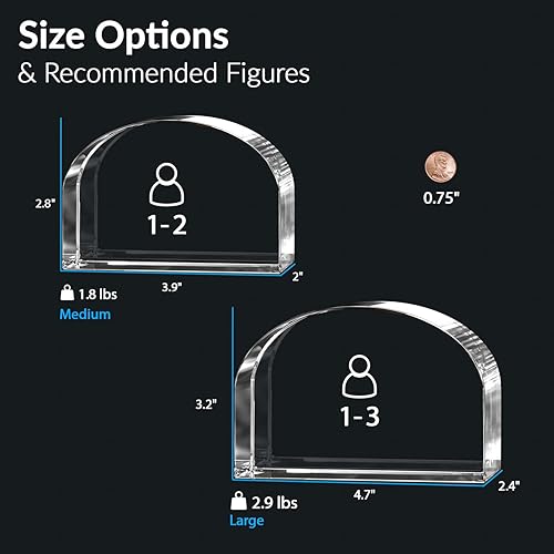 Miniatura 3 de ArtPix 3D Lápida de fotos de cristal, regalos conmemorativos personalizados para la pérdida de mamá, papá, abuela, abuelo, esposa, mascota, gato,