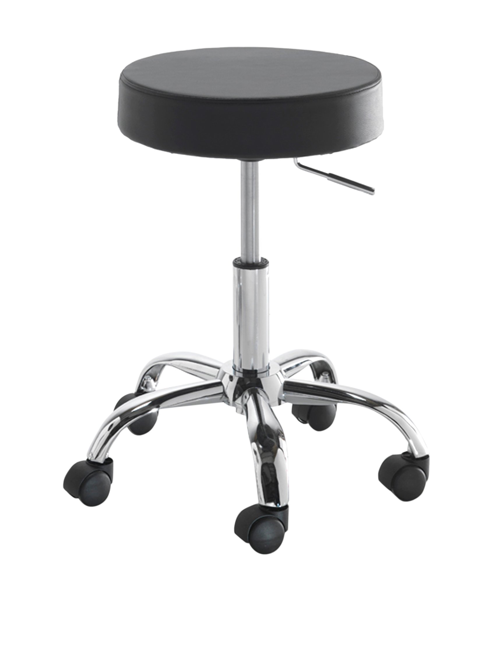 Tabouret noir Chesapeake pour îlot de cuisine moderne