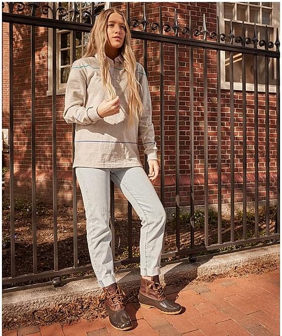 Sperry Women's Saltwater Boots, Black/Grey, 6 - Image 2