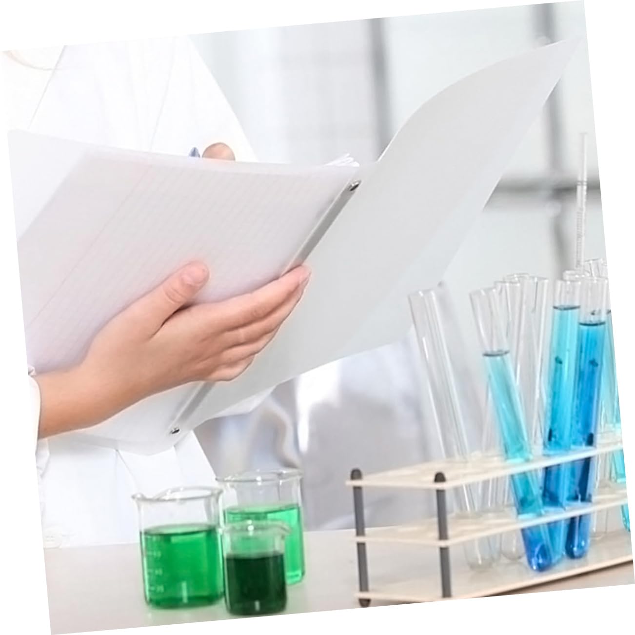 20 Provette in Trasparente Provette Di Conservazione Fiale Di Esperimenti Scientifici Da 25 Ml Riutilizzabili E Sicure