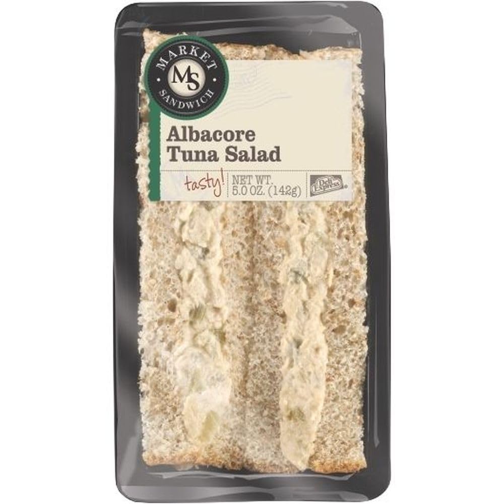 Deli Express Albacore Tuna Salad Wedge Sandwich, 5 Ounce -- 10 per case