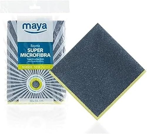 Maya | Bayeta Super Microfibra | 350 g | Todo Tipo de Superficies | Usar en Seco