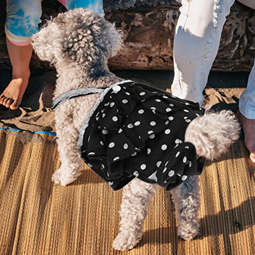 Balacoo Doggy Drawers Fêmea Fêmea Calcinha Sanitária Com Suspensórios Algodão Pet Roupa De Roupa De