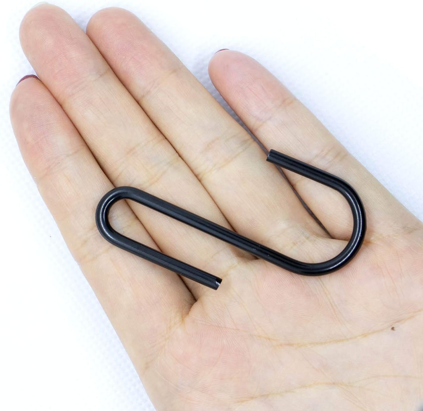 Creative Product 36 Pieces Heavy Duty Premium S Hooks Black S Shaped Hooks Hanging Hangers Hooks for Kitchen, Bathroom, Bedroom and Office: Pan, Pot, Coat, Bag, Plants(Black/2.3 inch)