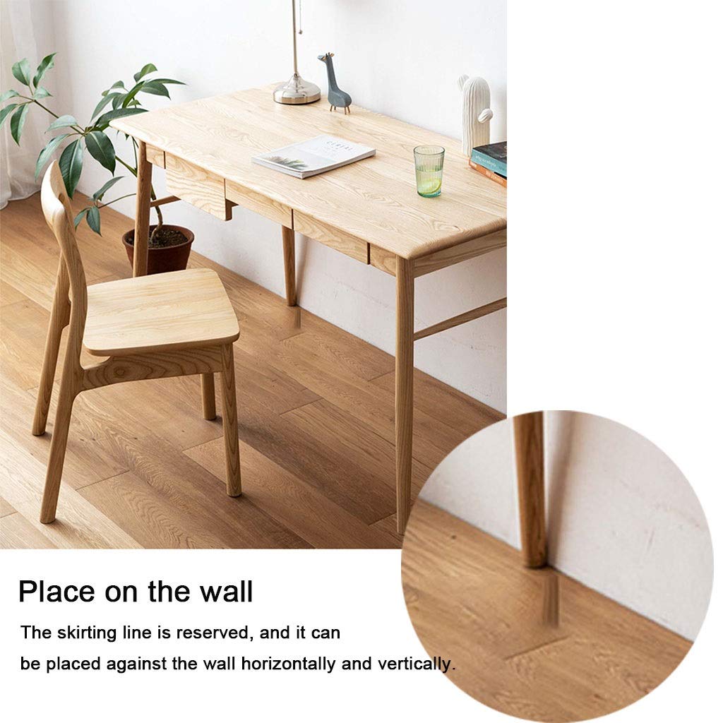 Escritorios de computadora para adolescentes, mesa de estudio, mesa de juegos, escritorio de oficina simple, moderno escritorio de madera, estación de trabajo, escritorio de maquillaje pequeño de