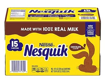 Nesquik Chocolate Milk 8 fl. oz., 15 pk.