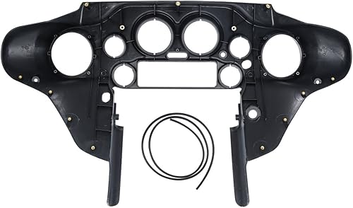 Carenado interior delantero, cubierta del velocímetro SLMOTO Carenado interior para Harley Touring Road King Street Glide Electra Glide FLHT FLHTC