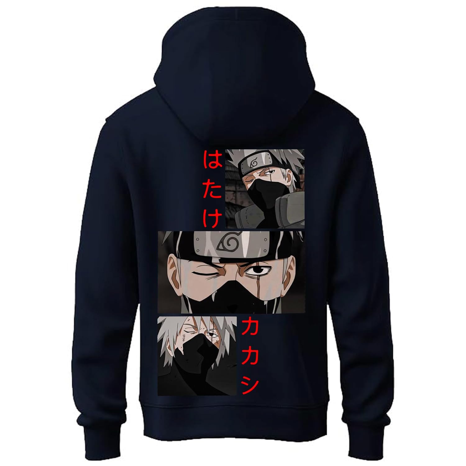 Hoodie for Boys Kakashi Printed Hooded Sweatshirts for Boys Hoodie for Boys Kakashi Printed Hooded Sweatshirts for Boys