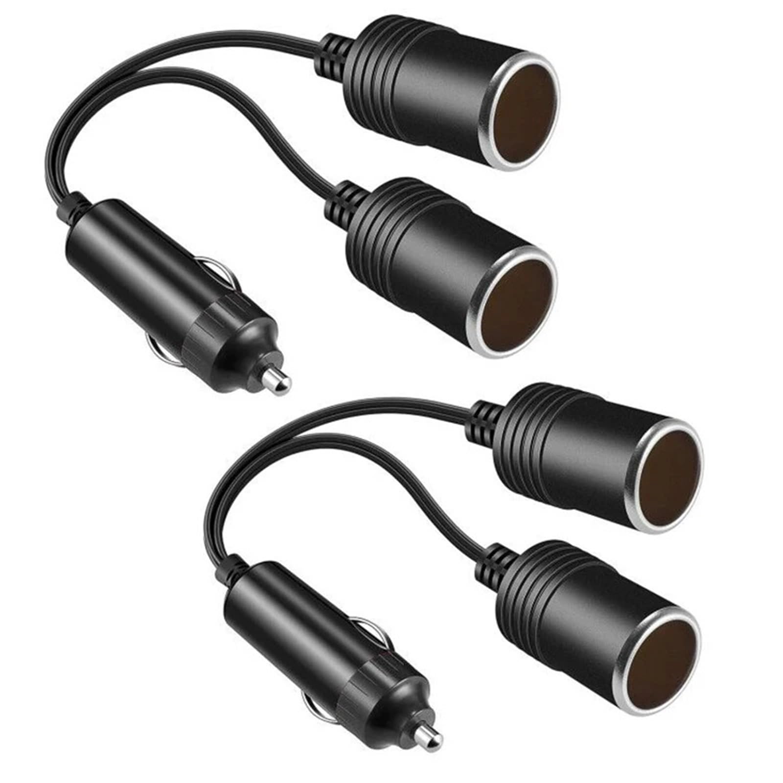 1PCS 12V 10A Auto Tripla Doppia Porta Accendisigari Splitter Presa Femmina Spina Adattatore di Alimentazione del Connettore di Uscita