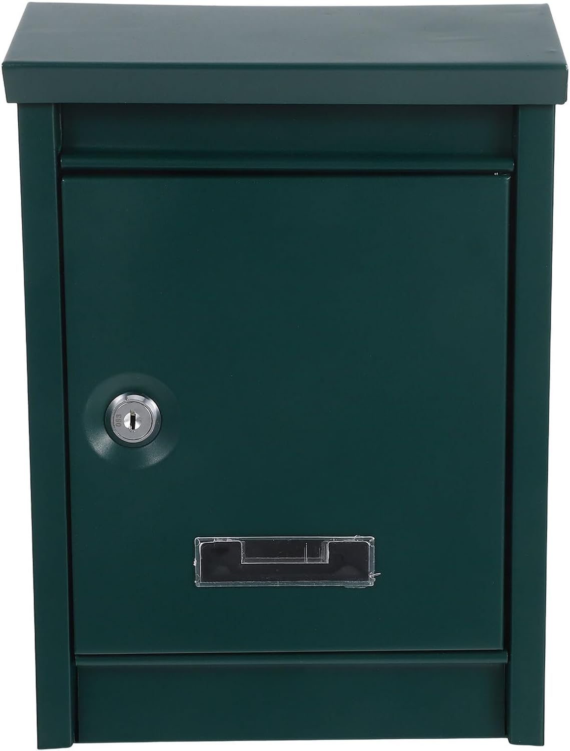 Wall Mount Outdoor Mailbox with Lock Security Mail Box Green for Home Porch Wall Mounted Letter Box for Residential Use