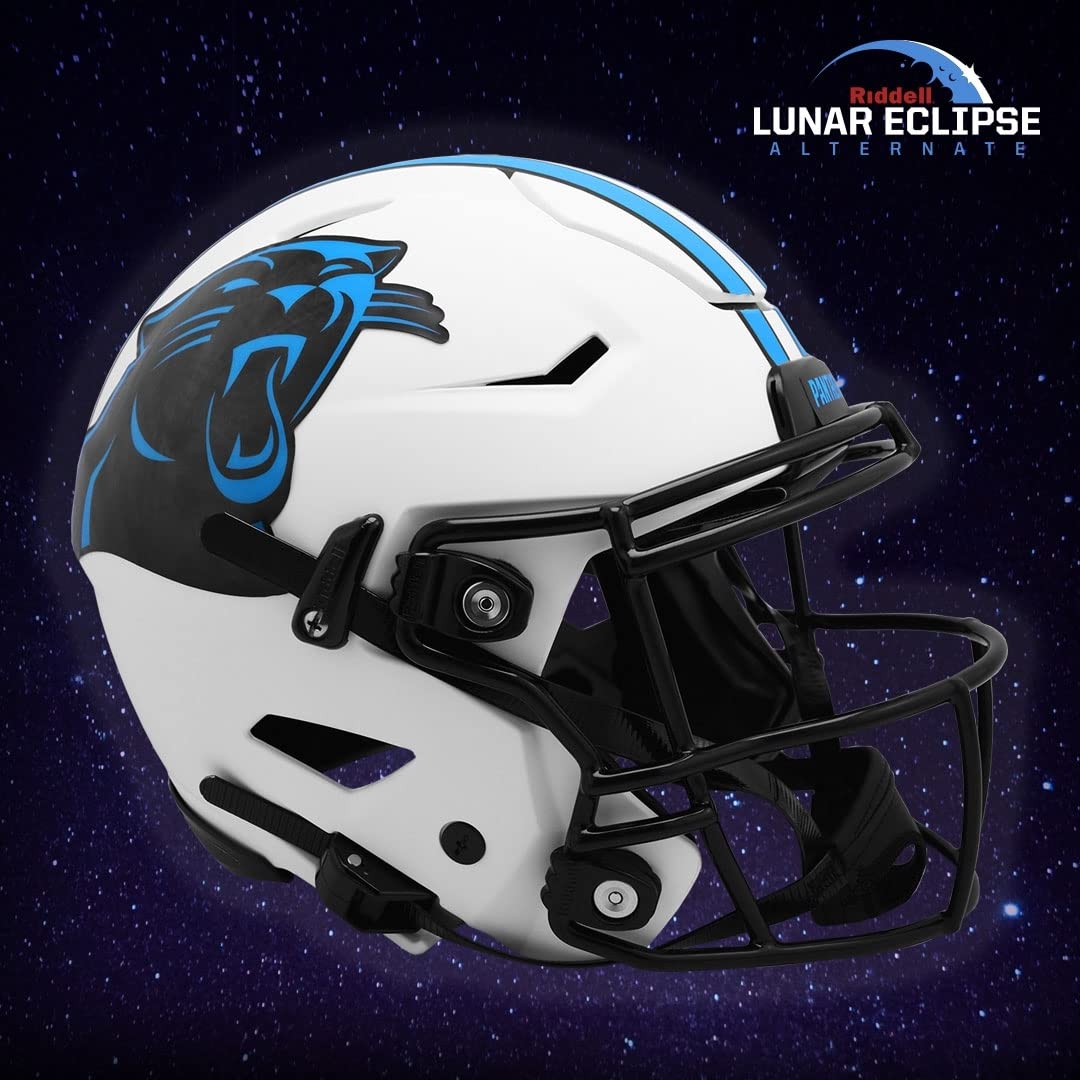 NFL Mini Helm Speed Carolina Panthers Lunar Eclipse Footballhelm