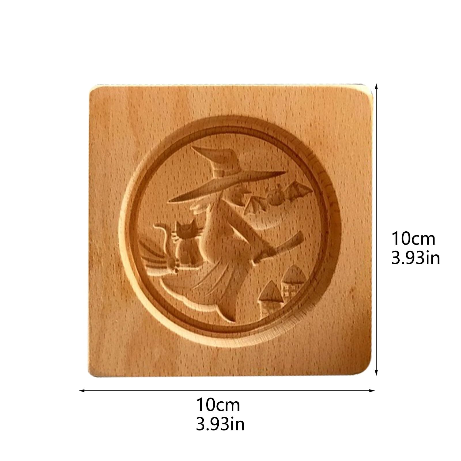 Moules à Biscuits En Bois, Tampons 3D Sculptés En 3D, Anti