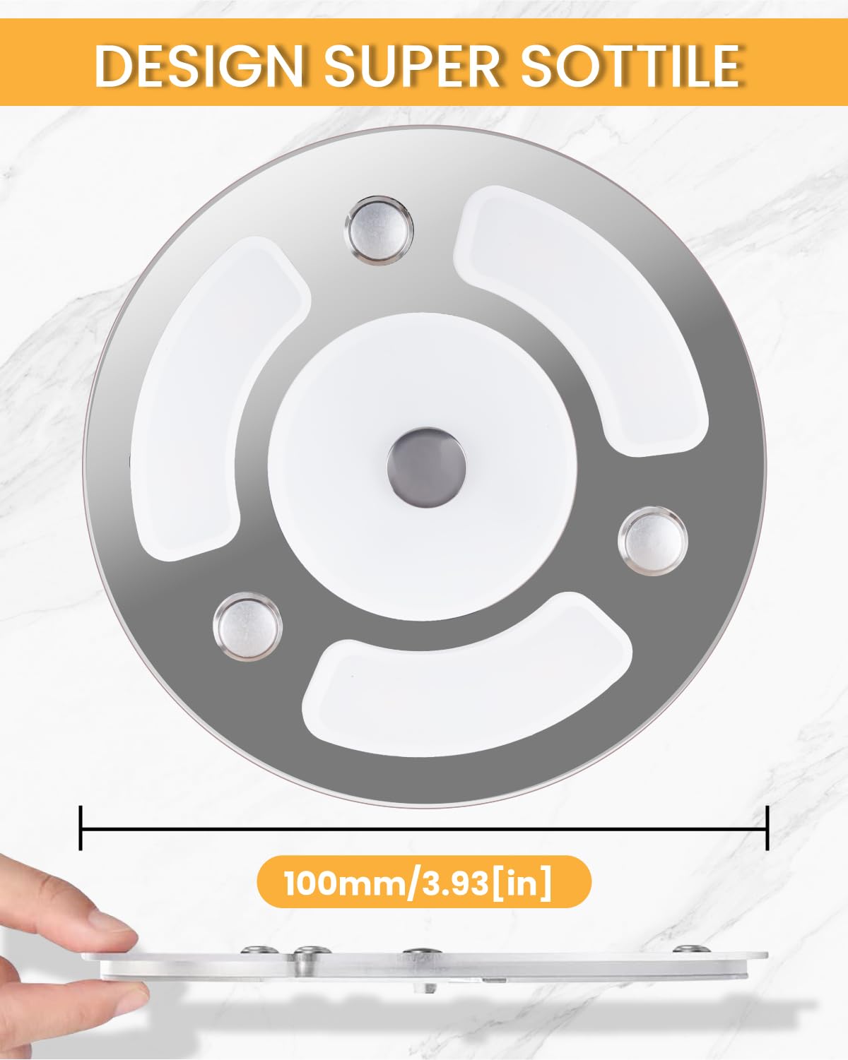 Plafoniera Led Touch 12V Camper - Foto 11