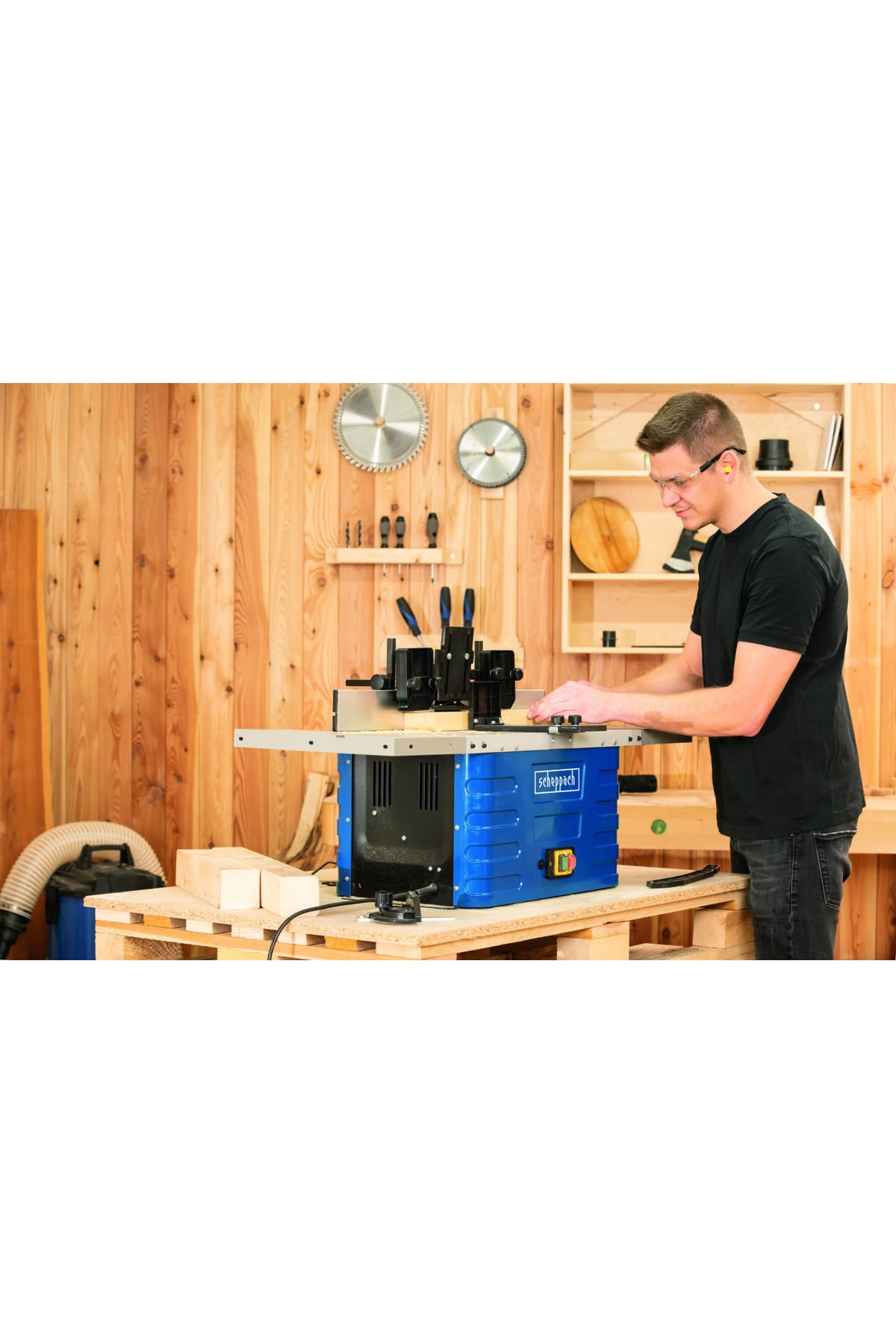 Scheppach HF60 1500W Tezgah Freze