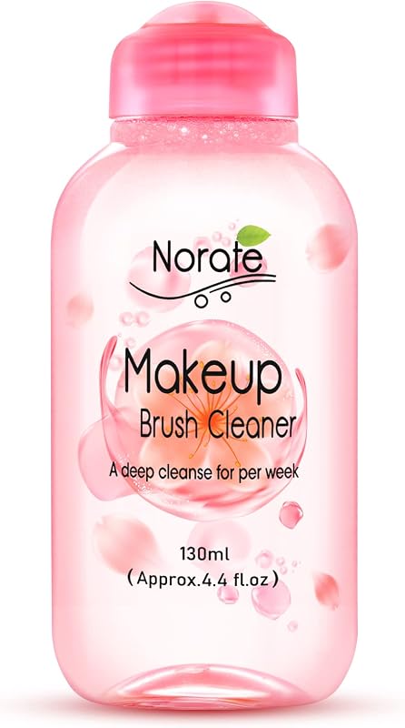 Makeup Brush Cleaner, Make Up Brush Cleansers Solution, Makeup Cleaner for Makeup Brushes, Beauty Sponge, Powder Puff, Deep Clean Brush Shampoo, Gentle Formula Cruelty Free 4.4 FL.OZ
