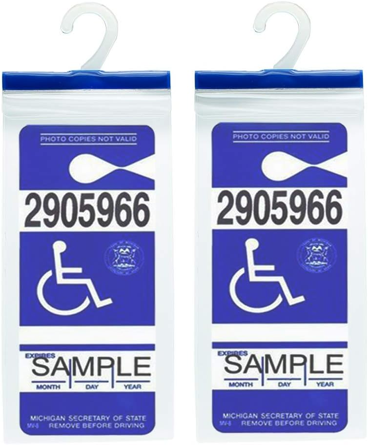 Universal Size Handicap Parking Placard Holder