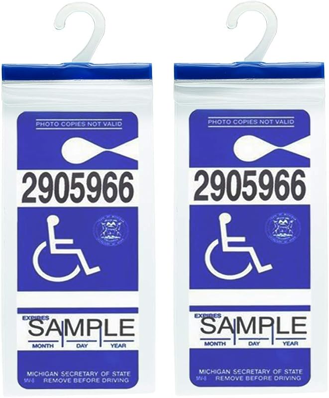 Suporte para Cartão de Estacionamento no Retrovisor TB Tbuymax com Gancho Amplo, Transparente, Kit com 2