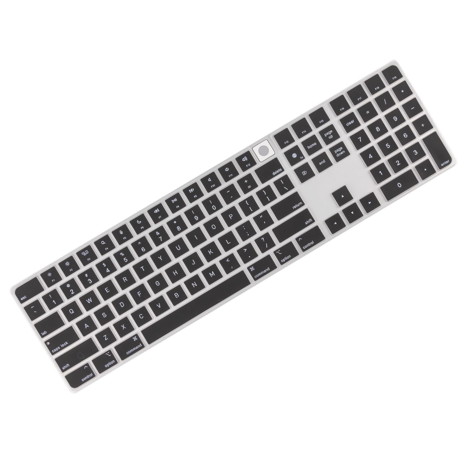 Housse de clavier pour Mac Magic Keyboard Touch ID A2520 US noir - 7