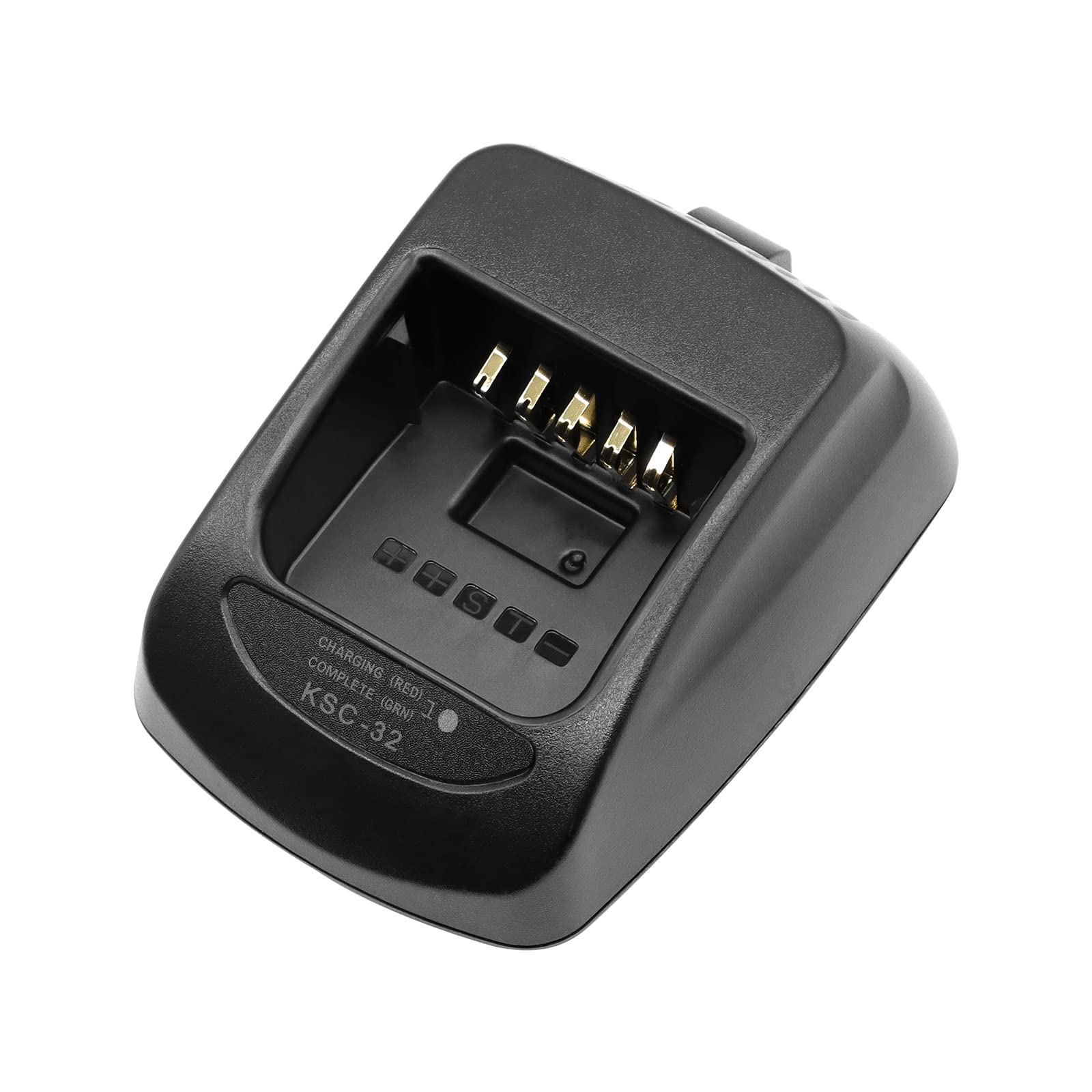 (2PCS) KSC-32 Charger [Upgraded] for Kenwood Radi TH-D72A NX-5200 NX-5300 NX-5400 TK-2180 TK-3180 NX-200 NX-200G NX-200S NX-300 NX-300G NX-410 NX-411 TK-5210 TK-5310 TK-5220 TK-5320 Battery Charger