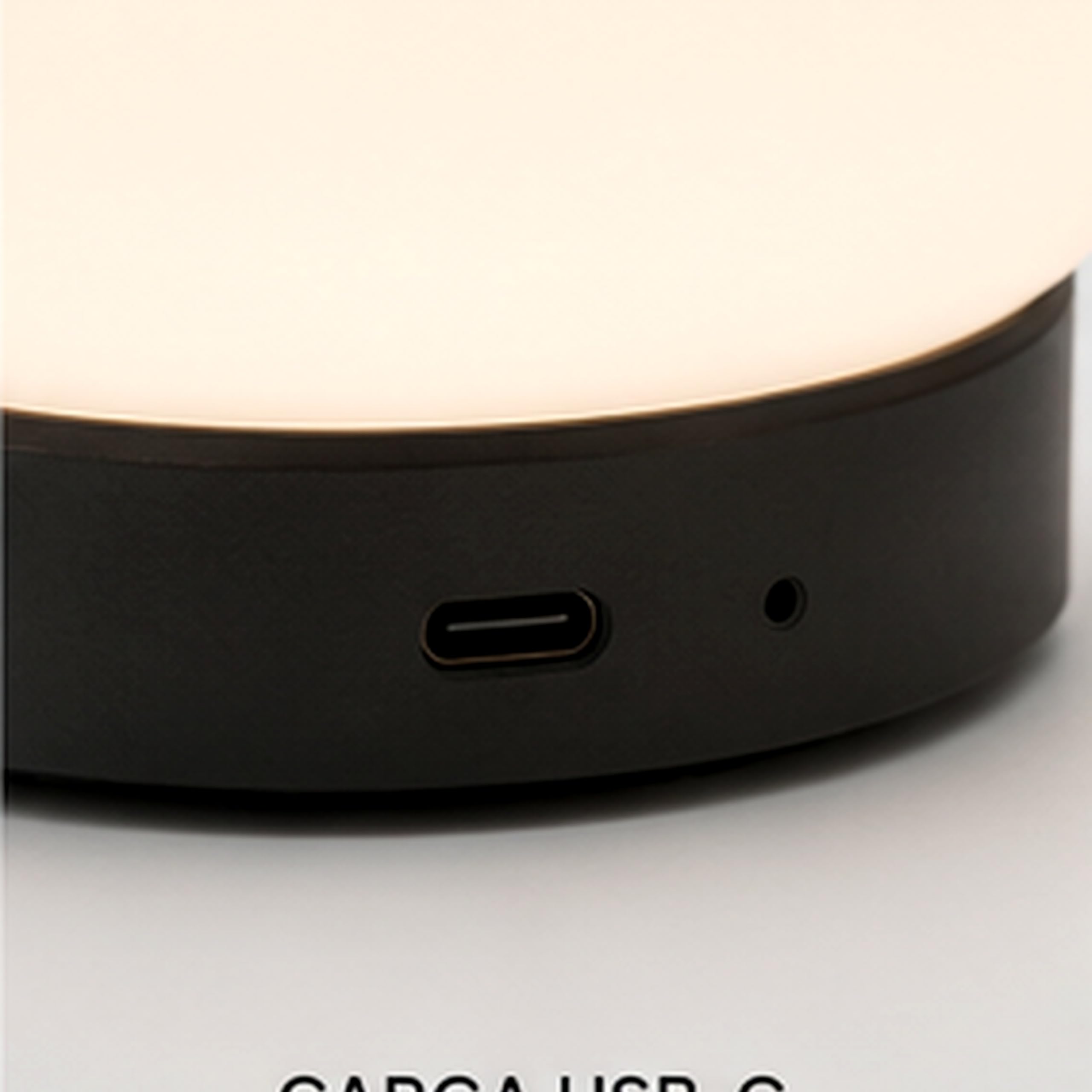 Lampada portatile BUBBLE, per interni ed esterni IP54 LED SMD 2W, ricaricabile, in alluminio, ideale per terrazze e/o balconi, residenziale o ristorazione o locale, antracite | IP54