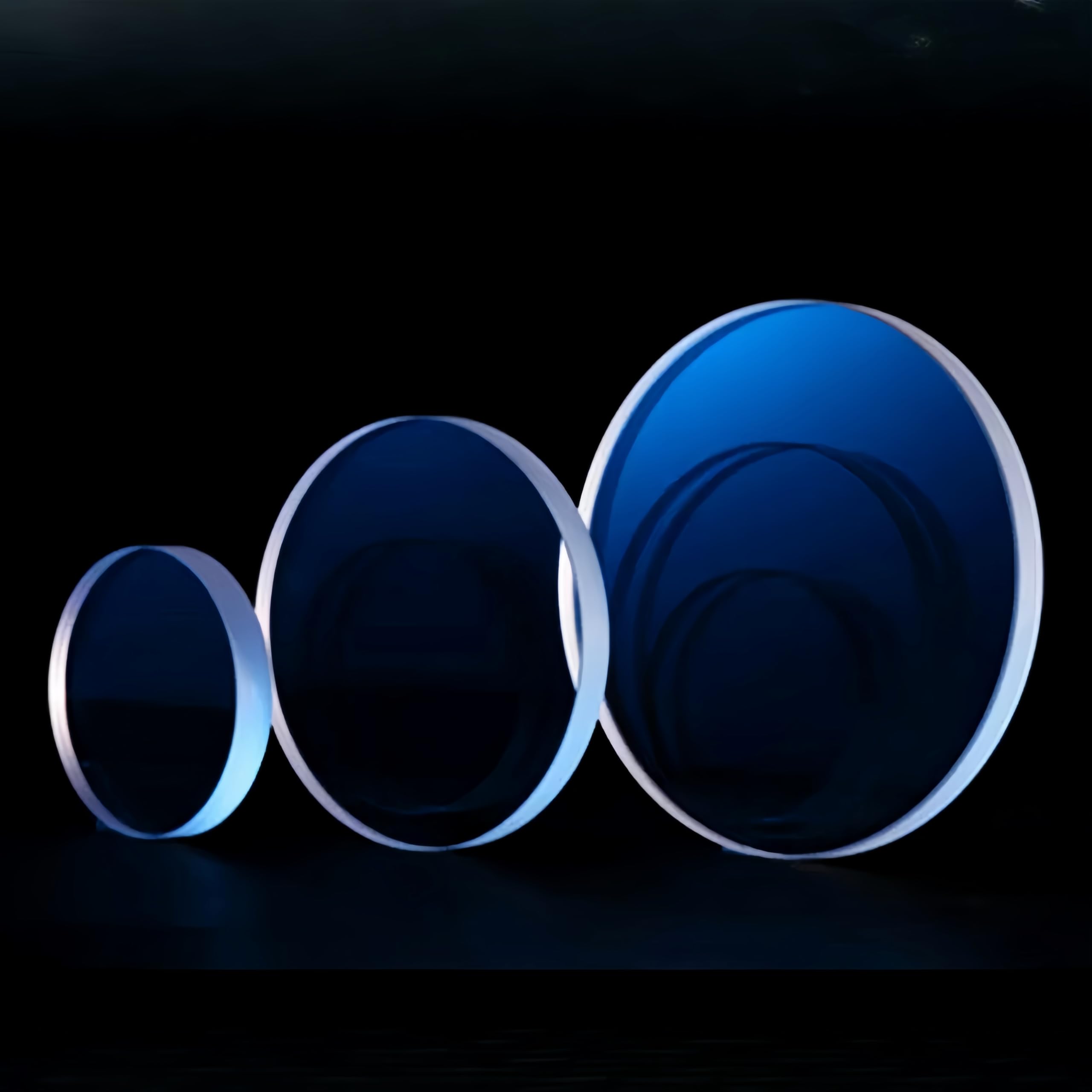 WEAREONE Optical Glass Sapphire Optical Glass Window Piece Square/Round Sapphire Window Piece (8 * 1mm)