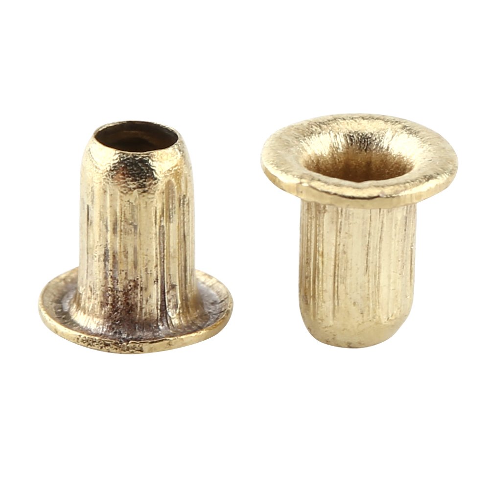 Liebewh 1000Pcs Bee Frame Eyelets Beehive Frame End Threading Hole Eyelets Replacement Beekeeping Supplies