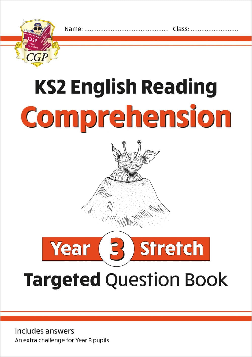 KS2 English Year 3 Stretch Reading Comprehension Targeted Question Book (+ Ans) (CGP Year 3 English)