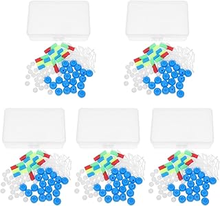 5 Sets DNA Model Components Science Educational Model DNA Ladder Model DNA Replication Model DNA Model Kit for Science DNA...