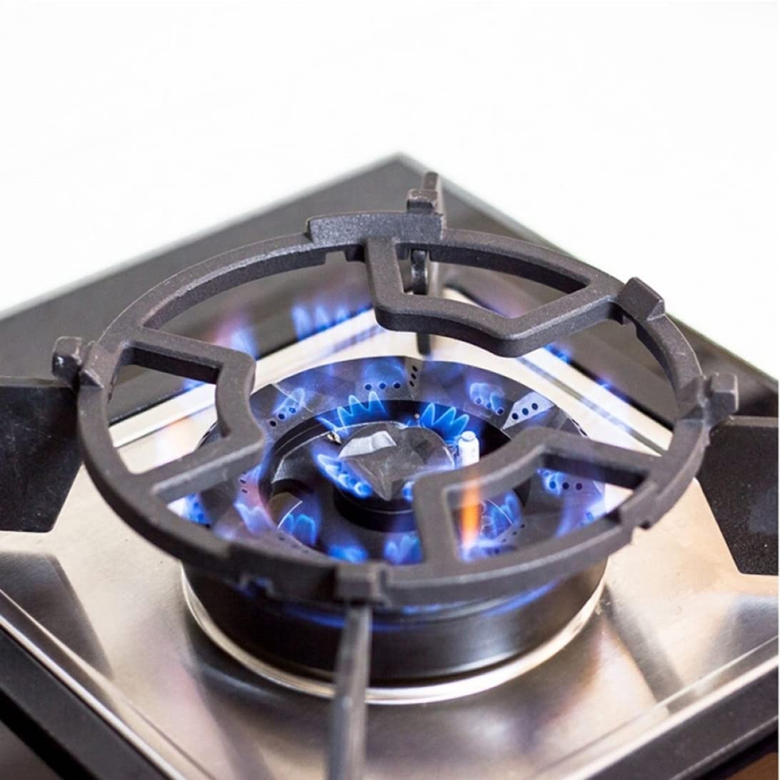 Xdyyjrasa Wok Pan Support - Cast Iron Stand Rack for Burner Gas Stove Hobs Cooker