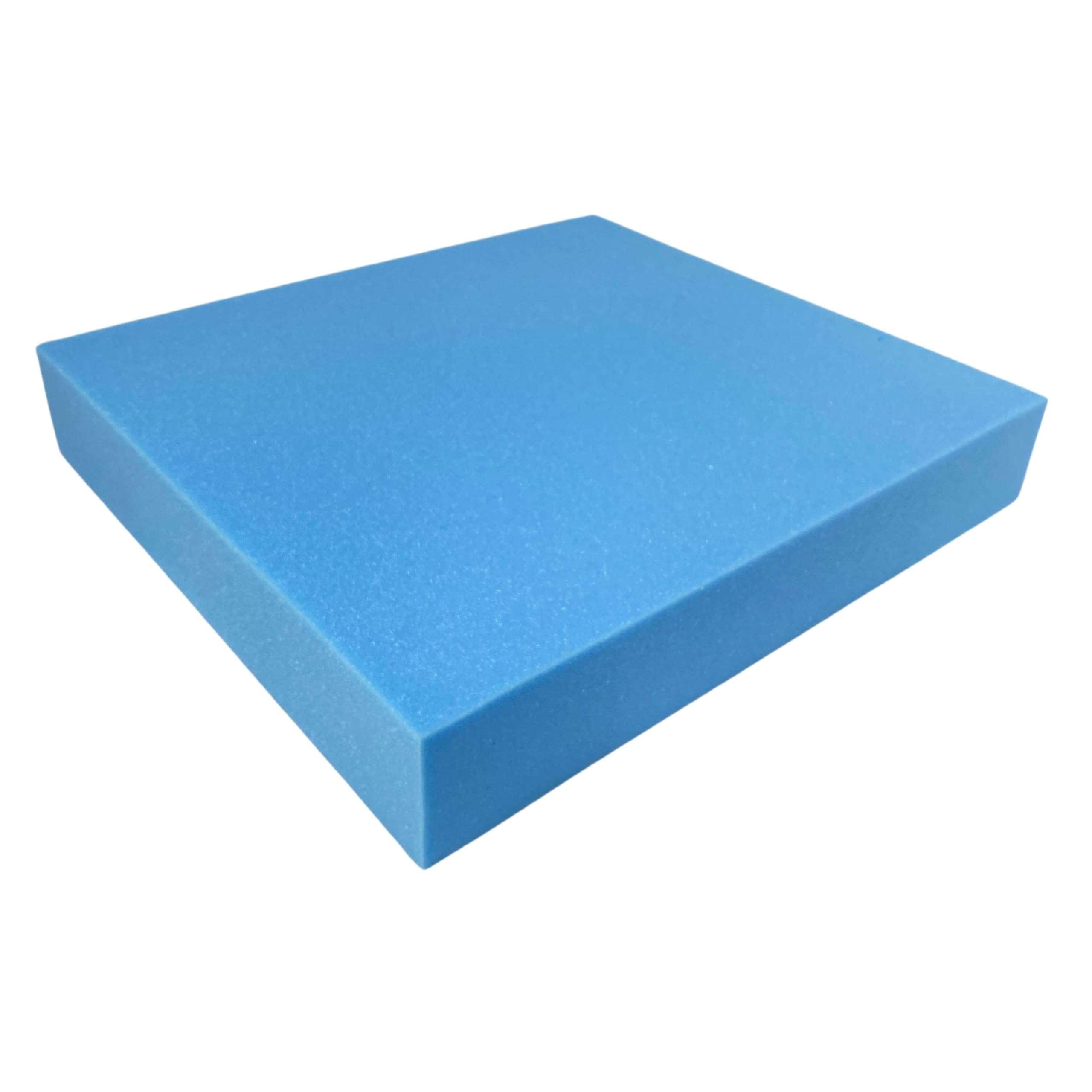 FOAMHAVEN Blue Foam Pad Cushions for Upholstery, Sofas Beds Benches. Perfect for campervans and DIY projects. Extra firm and durable. 1" 2" 3" 4" 5" width available (2 inch, 28"x28" or 71x71cm)