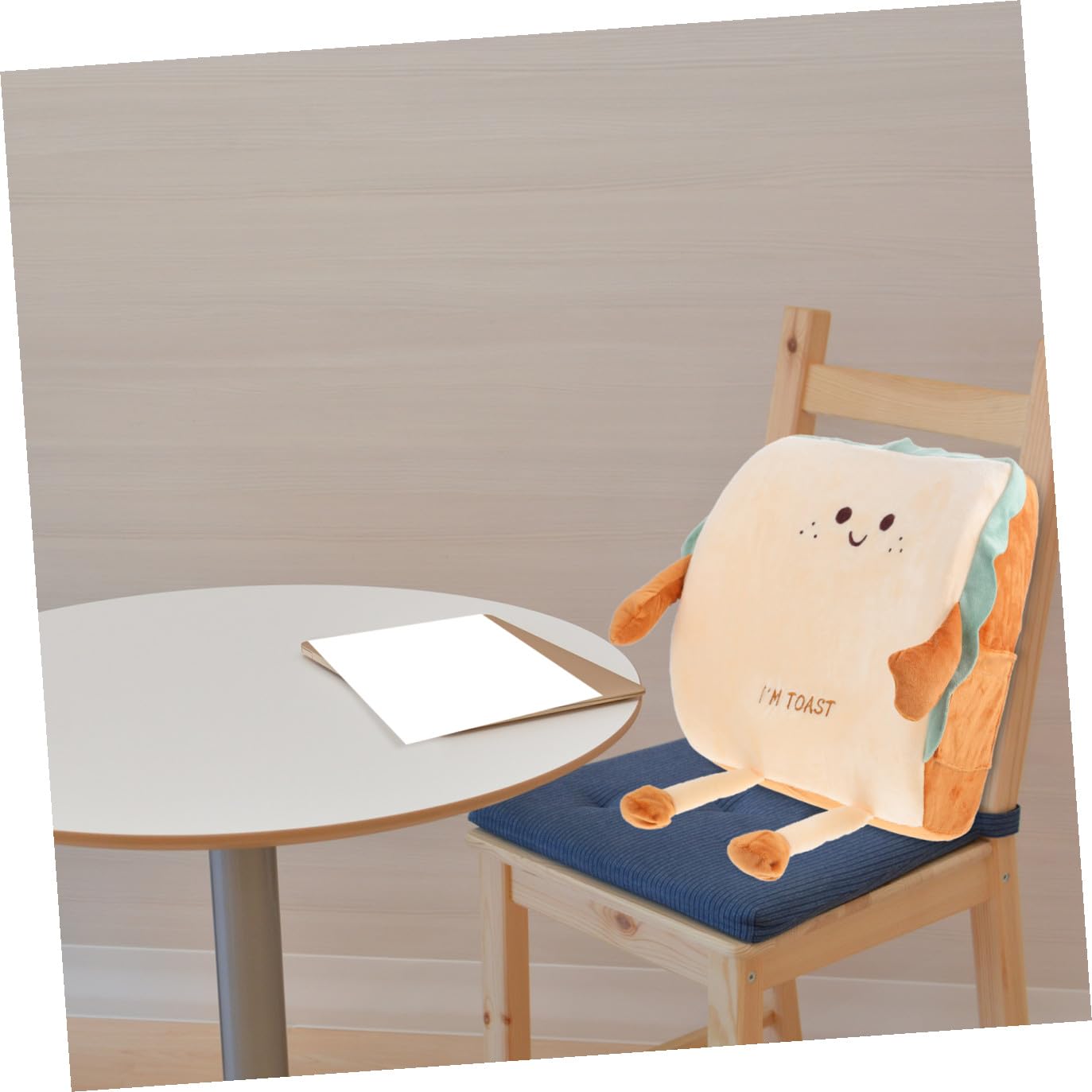 Cuscino Supporto Lombare in Peluche per Divano e Ufficio Design Creativo e Benessere Ergonomico