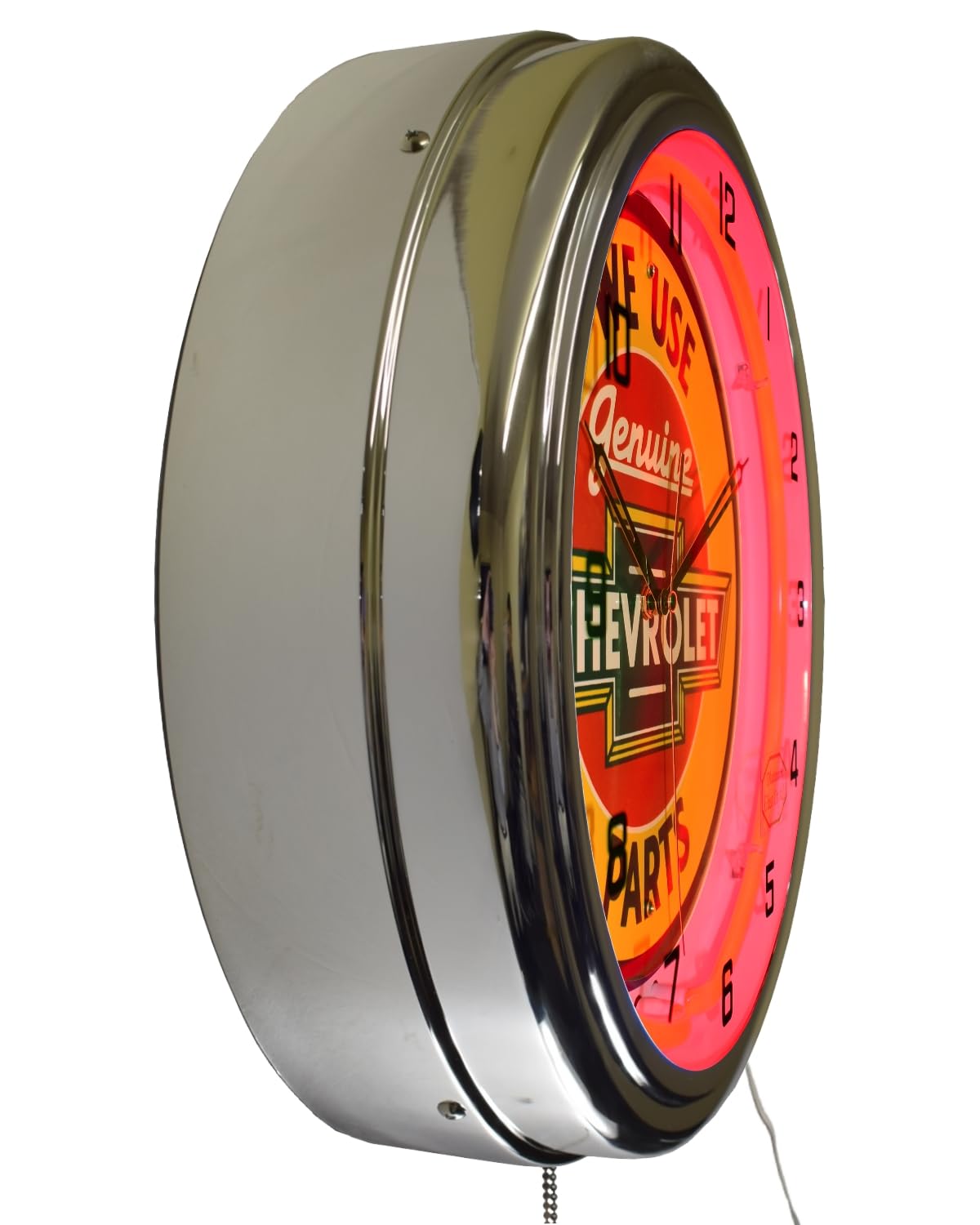 Amazon.com: Platinum We Use Chevy Genuine Parts Sign Neon