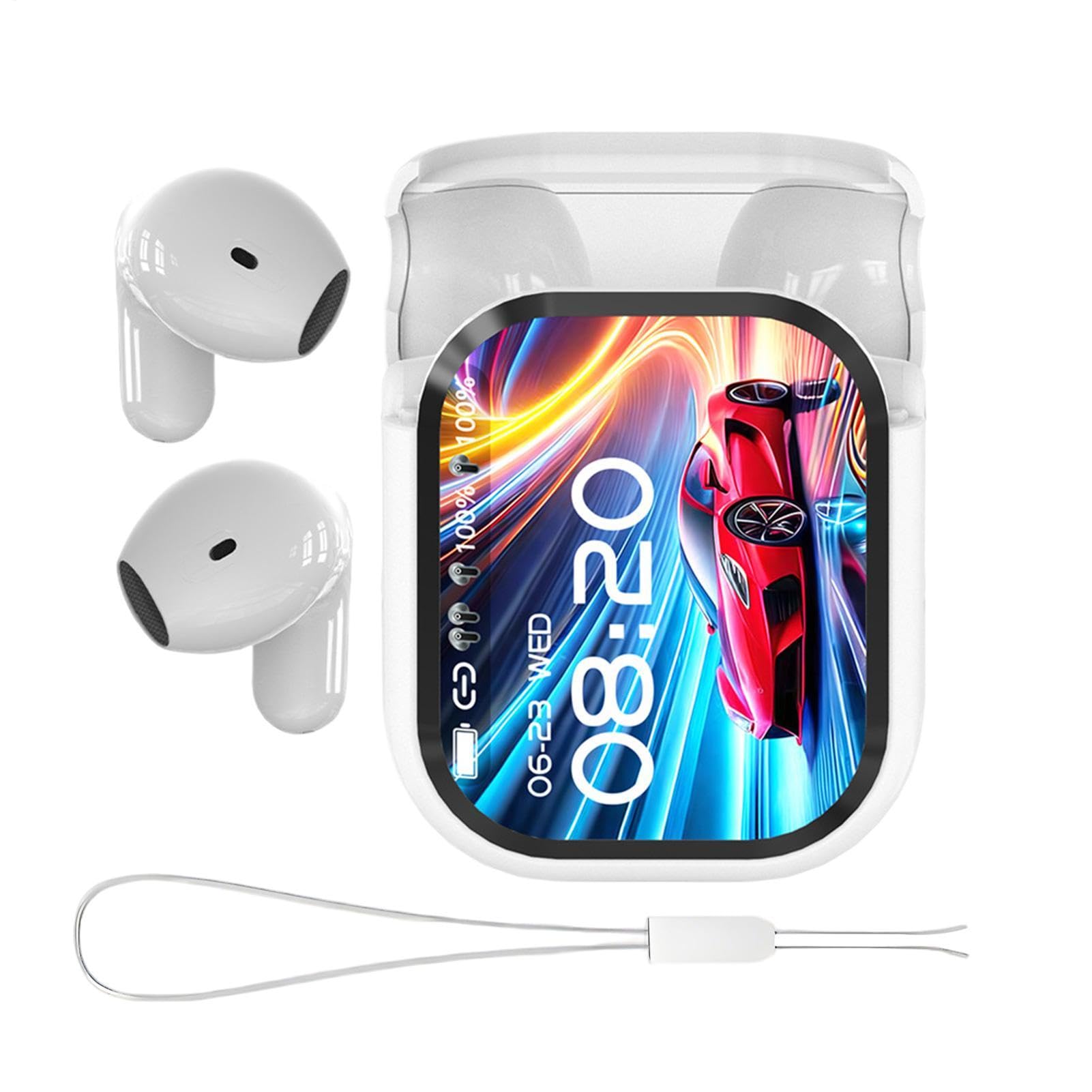 Auricolari Traduttore Cuffie Senza Fili Touchscreen Cancellazione Del Rumore | Auricolari traduttori in tempo reale, per uomini e donne, per lavoro, scuola, lavoro, sport, palestra