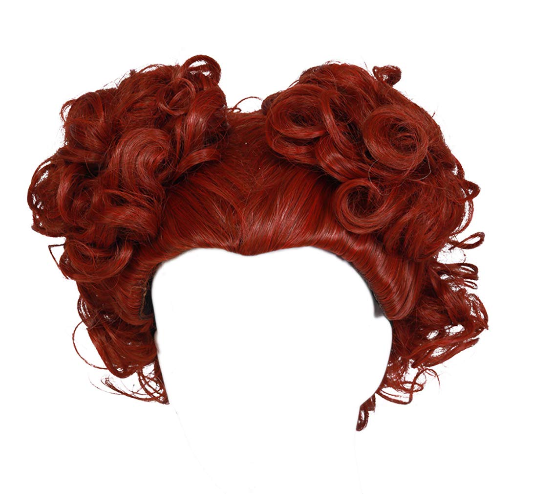 Amazon.com : Pocus Wig Movie Dark Cosplay Deep Brown Short Curly Halloween  Hair Accessories Costume Props : Beauty & Personal Care