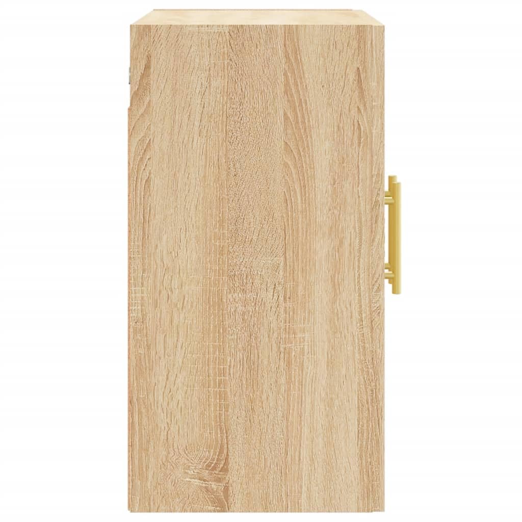 vidaXL Armadietto a Muro Rovere Sonoma 60x31x60 cm Legno Multistrato