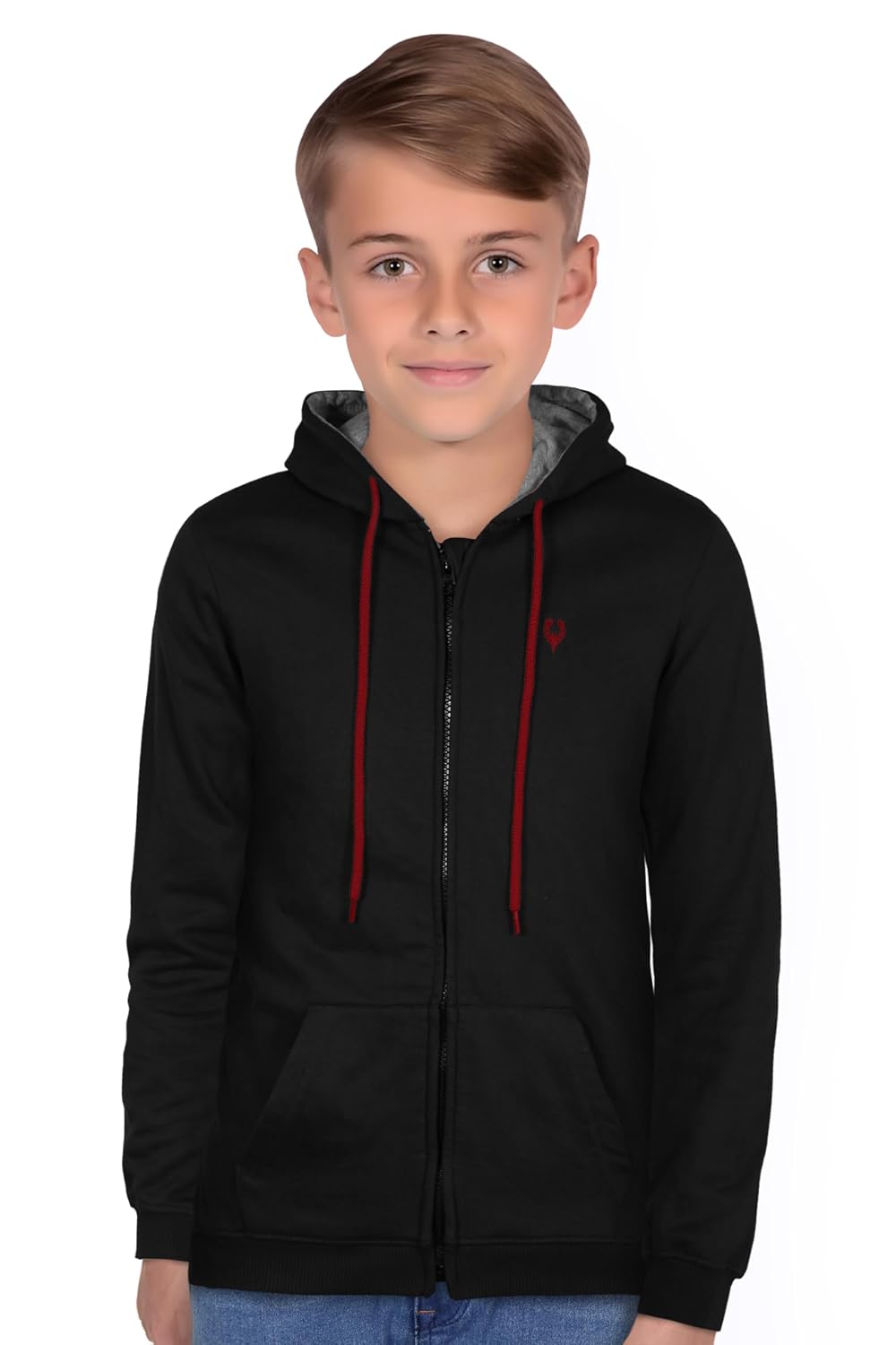 Allen Solly Boy’s Casual Hooded Neck Sweatshirt | 60% Cotton | Regular Fit | Full Seelves Sweatshirt Allen Solly Boy’s Casual Hooded Neck Sweatshirt | 60% Cotton | Regular Fit | Full Seelves Sweatshirt