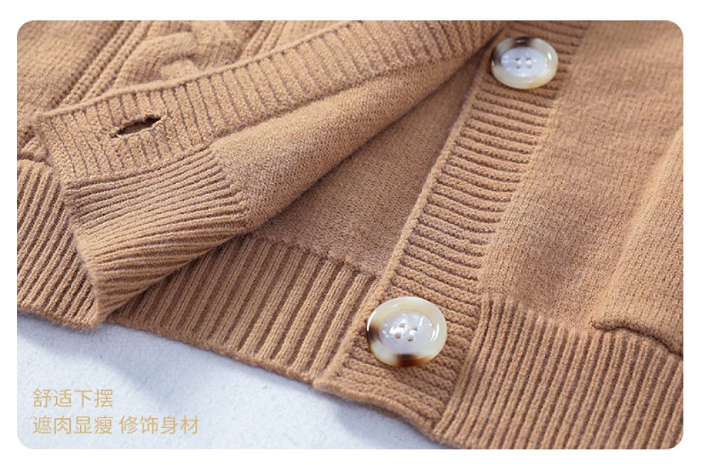 Pullunder Damen,Damen V-Ausschnitt Blau Grau Gilets Strickweste Gestreift Drehknopf Cardigan Mit Taschen Klassischer Ärmelloser Pullover Loses Tank Top Vintage Weste Preppy Style Pullover Uniform C