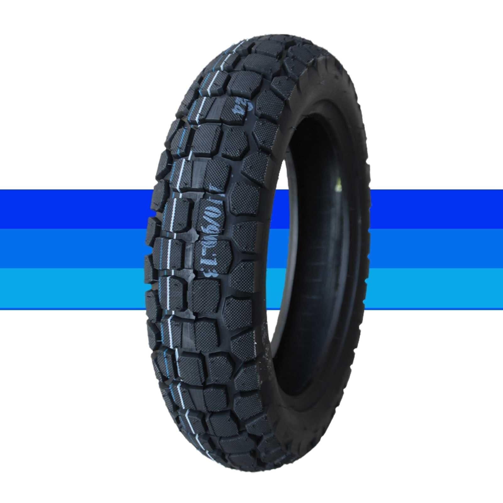 110/90-13 Opona Motocyklowa Tubeless 6PR, 110/90/13 Opona Miejska Niski Opór Toczenia 260kg, 110 90 13 Opona TL Odporna na Zużycie do Skutera 13 Cali Przednie Tylne Koło