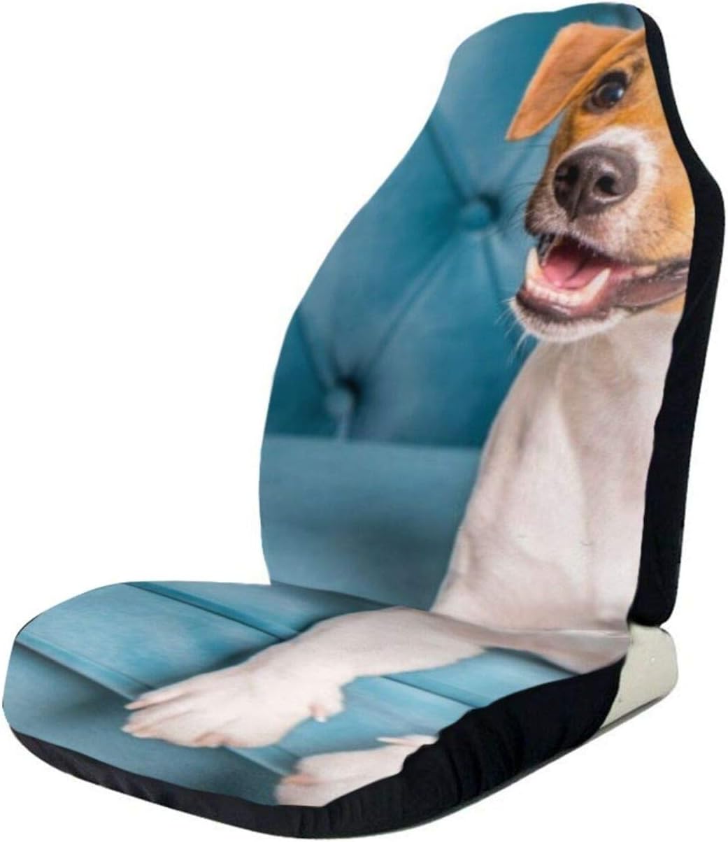 車用シートカバー スヌーピースリーピングサウンド 家具の背景 犬はターコイズベロアソファに横たわっています 居心地の良い快適な家のインテリア 授与 おしゃれ フロント座席適用 普通車 かわいい 1ps マルチカラー 軽自動車