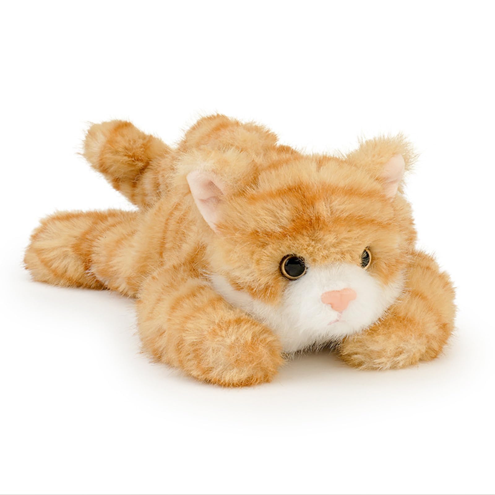 ZenithAura Katze Cuddly Animal Plush Toy Small Plush Animals Gift for Children Orange